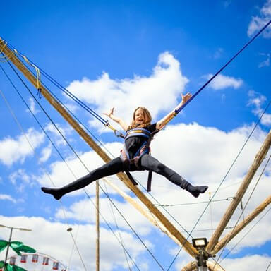 Bungee trampolines